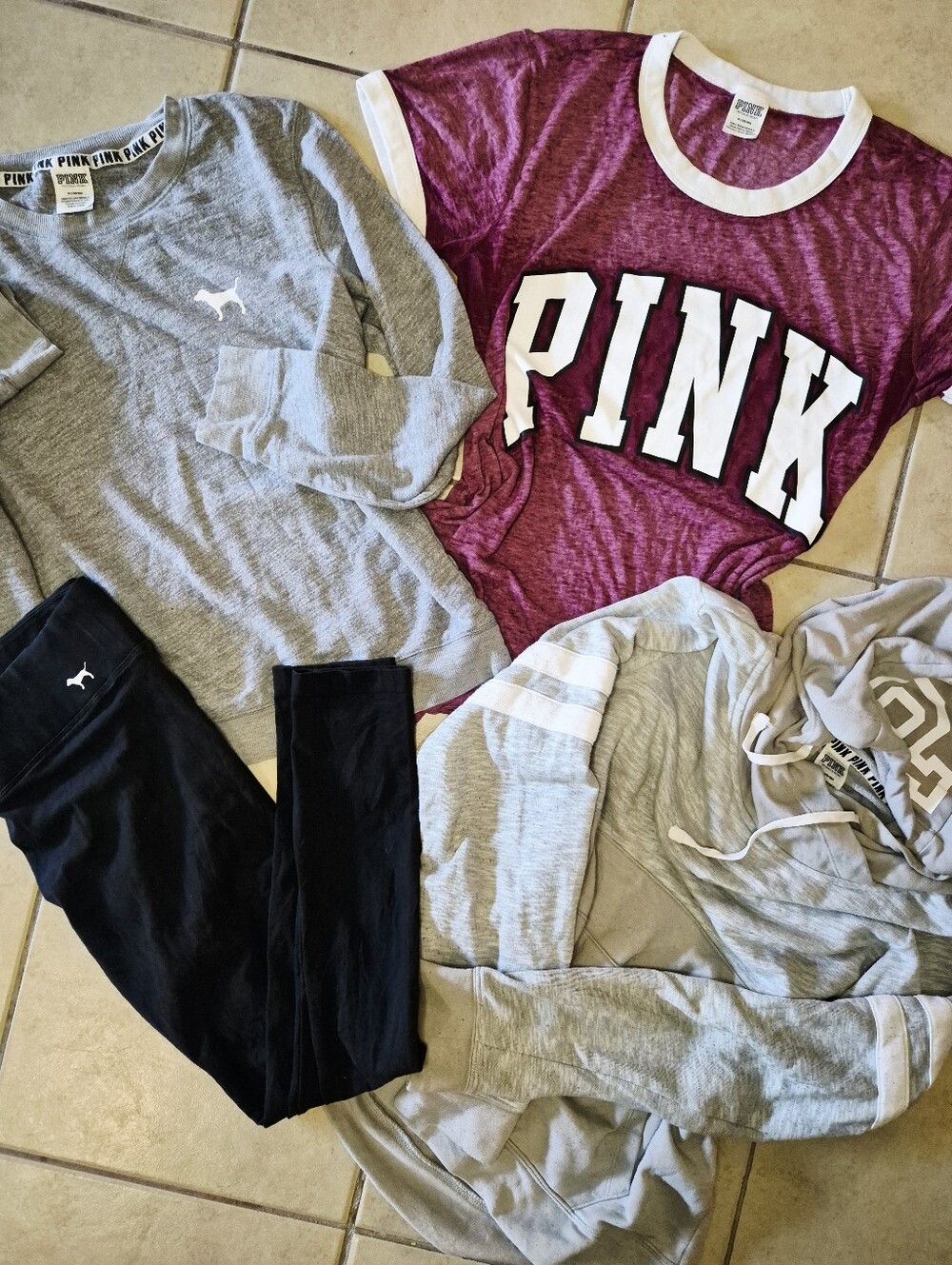 Pink Bundle Good Conditions Size Medium